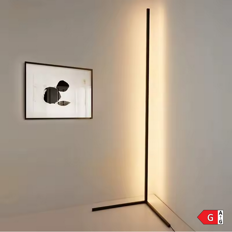 Hoekige Vloerlamp